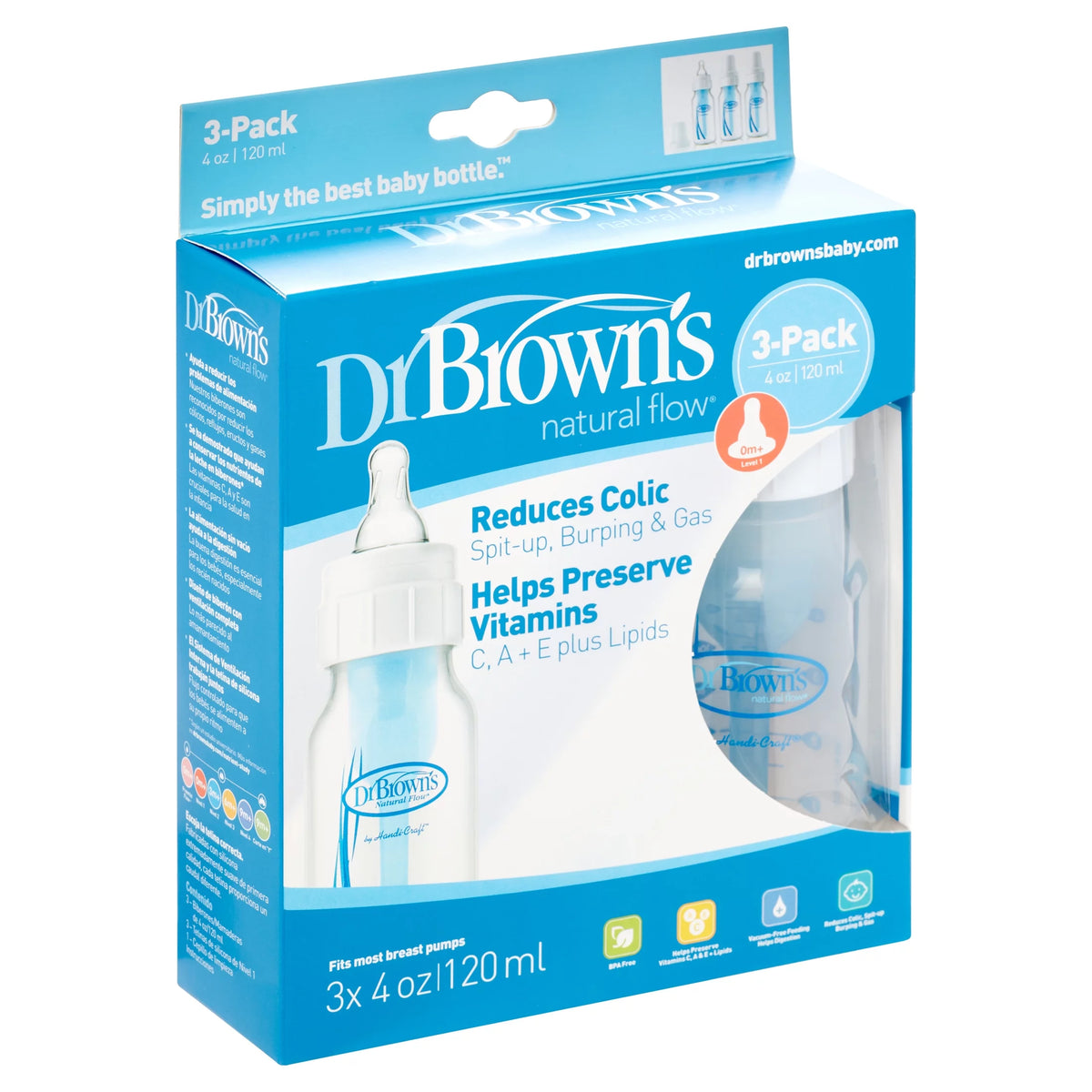 Polypropylene Bottle 4 oz 3 Pack J85185