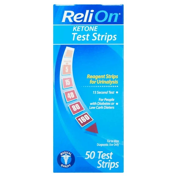 Ketone Test Strips 50 Count M1097