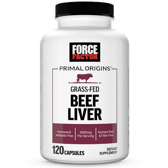 Grass Fed Beef Liver 120 Capsules K434