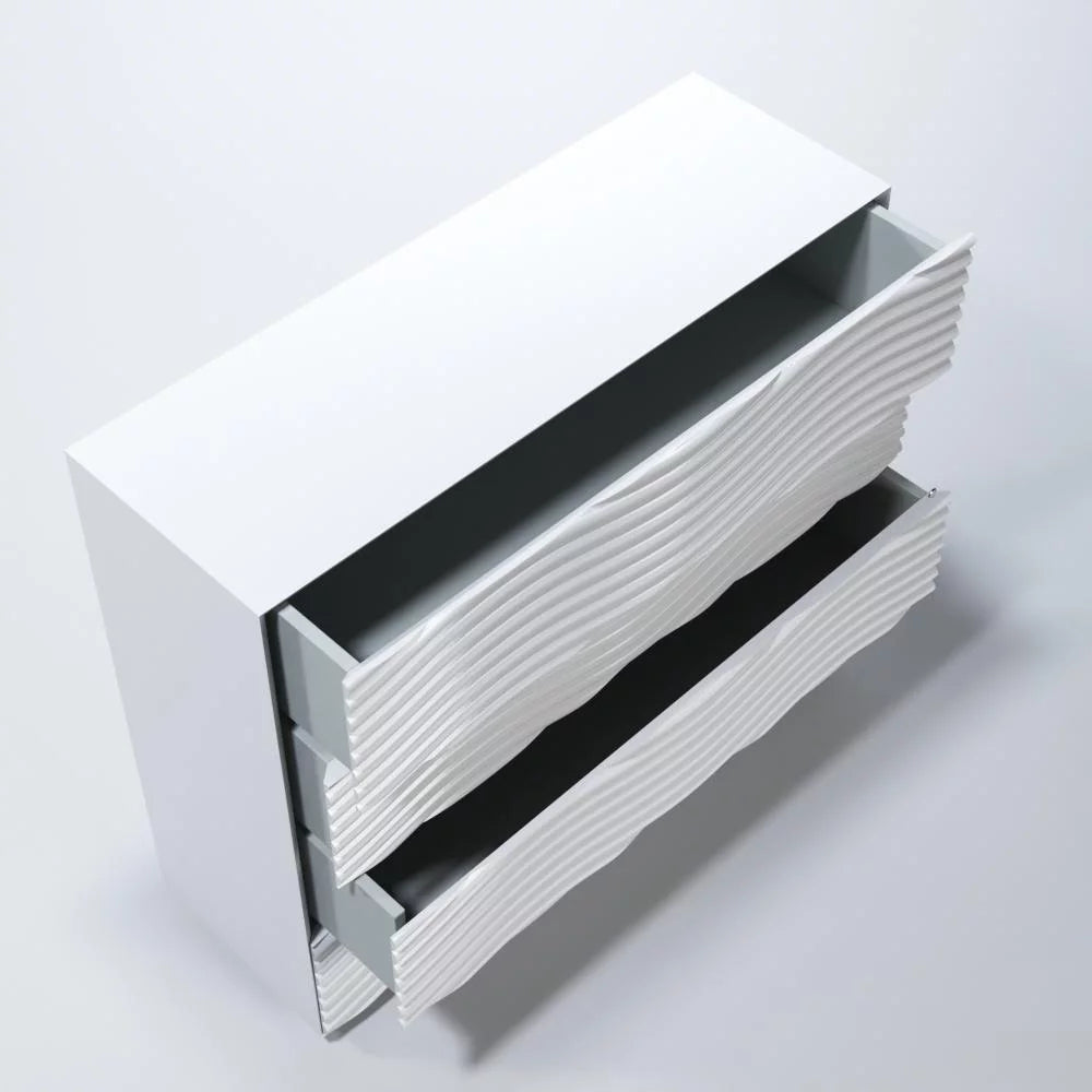 White Single Dresser U276594