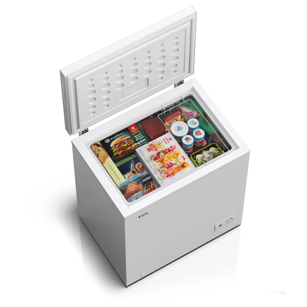 White 5.0 Cu. ft. Chest Freezer H595
