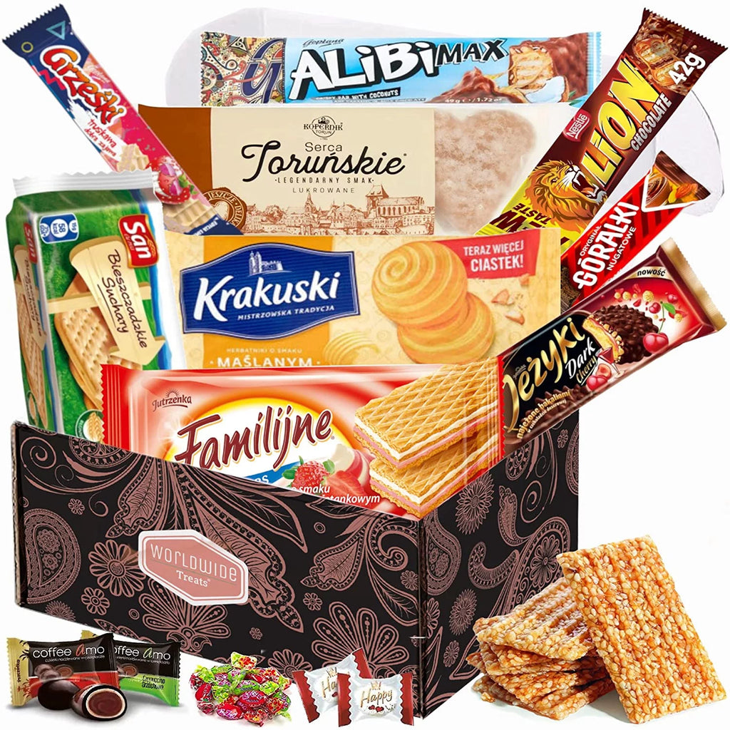 Snacks Mix Care Package Gift Box Assortment K6602