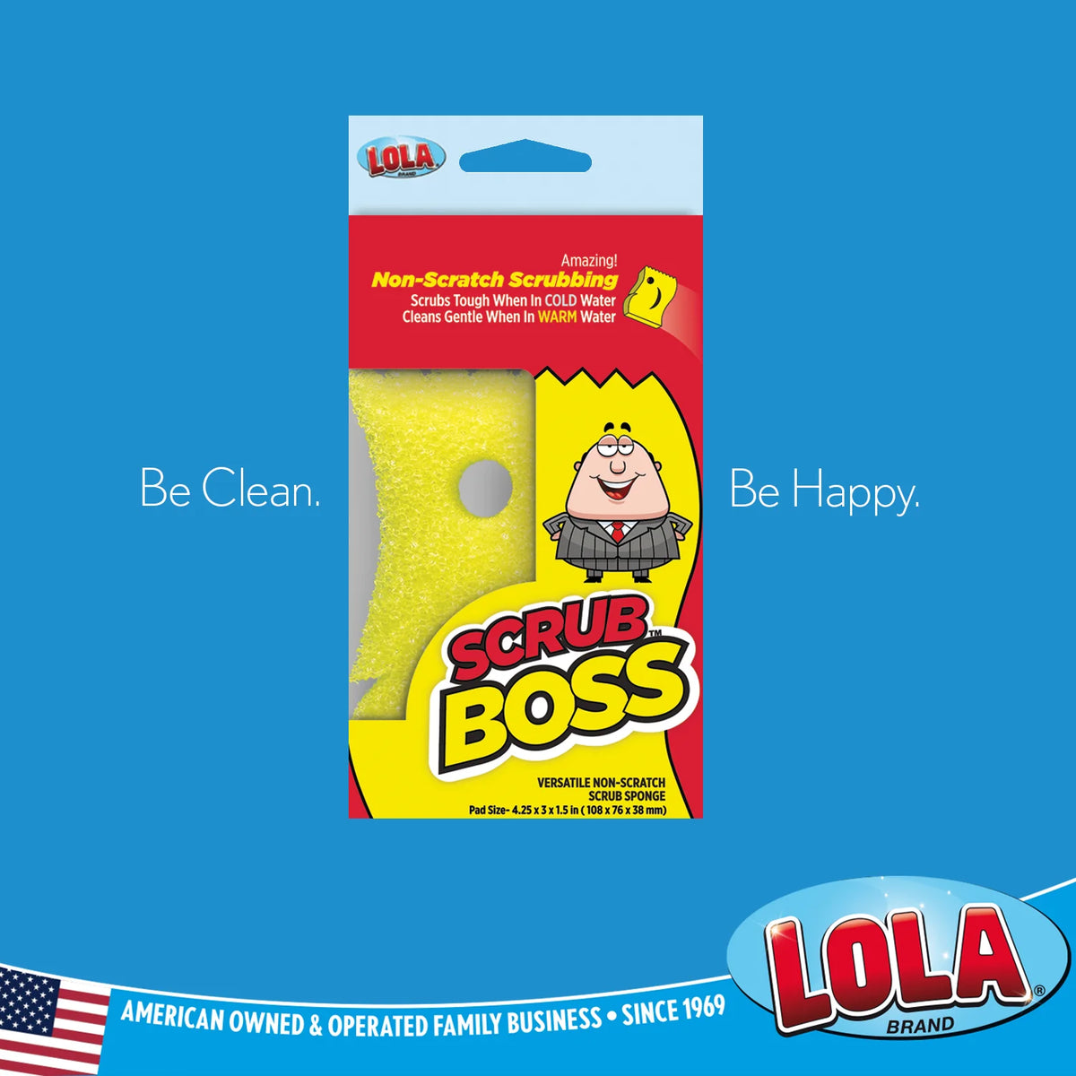 Multi-Use Cleaning Sponge, 9 CT Y714
