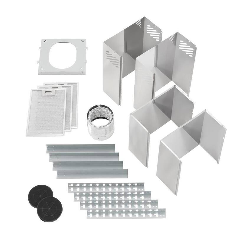 30 in. 350CFM Convertible Pyramid Range Hood in Stainless Steel T78415