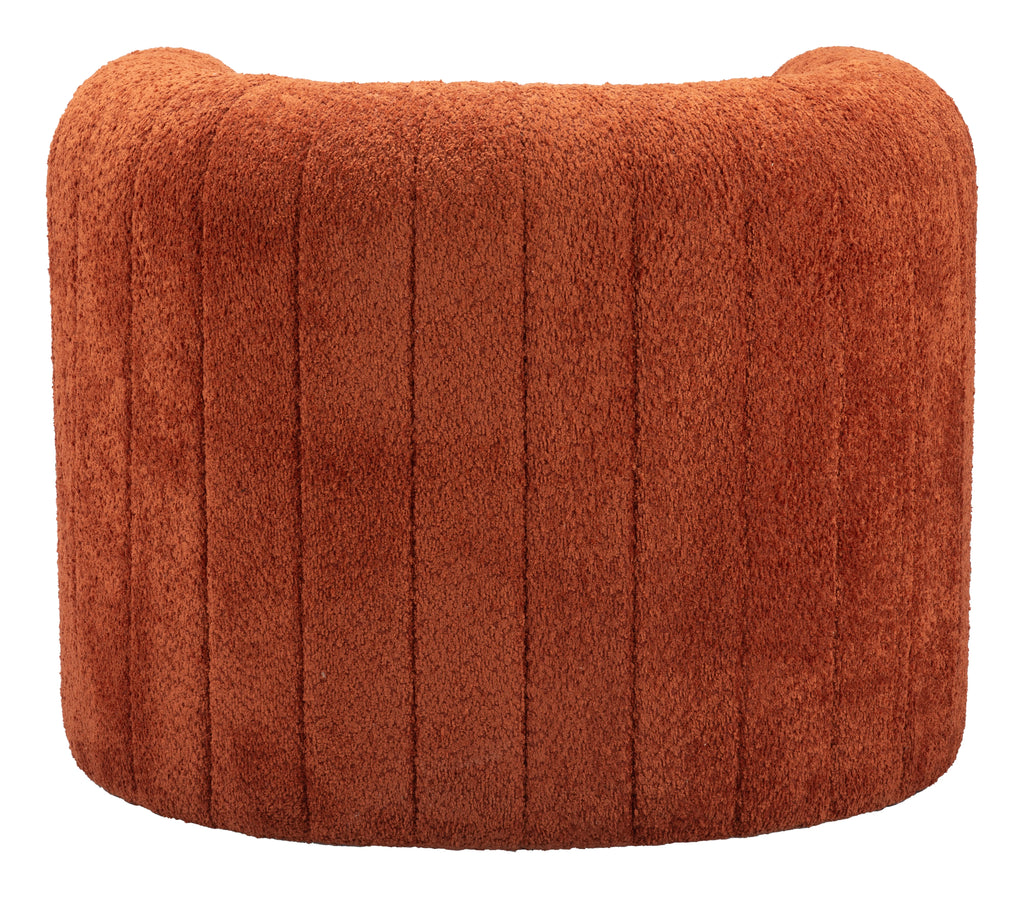 Burnt Orange Accent Chair J776