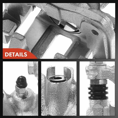 Disc Brake Caliper Assembly with Bracket Rear Right Passenger Side J247