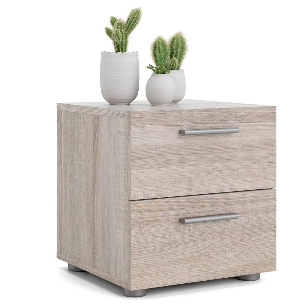 4 Drawer Chest and 2 Drawer Nightstand 2 Piece Set K438