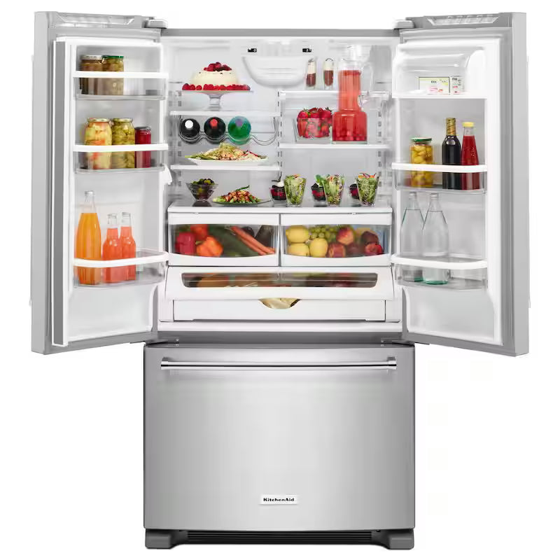 25.2 cu. ft. French Door Refrigerator in Stainless Steel H25299
