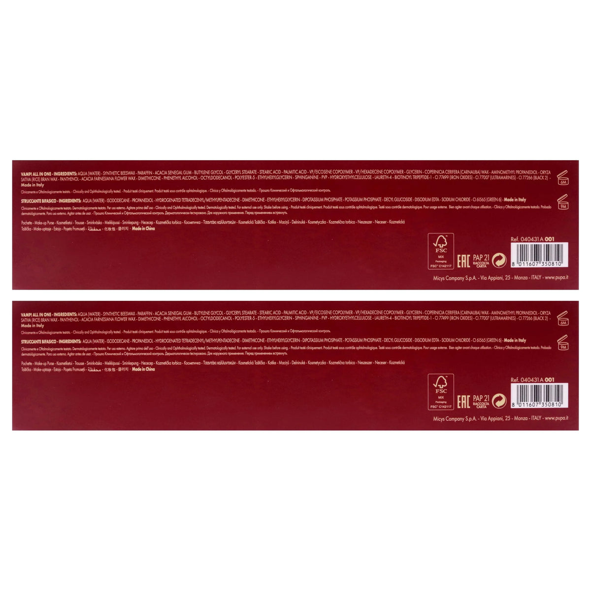 Two-Phase Make-Up Remover Set O412