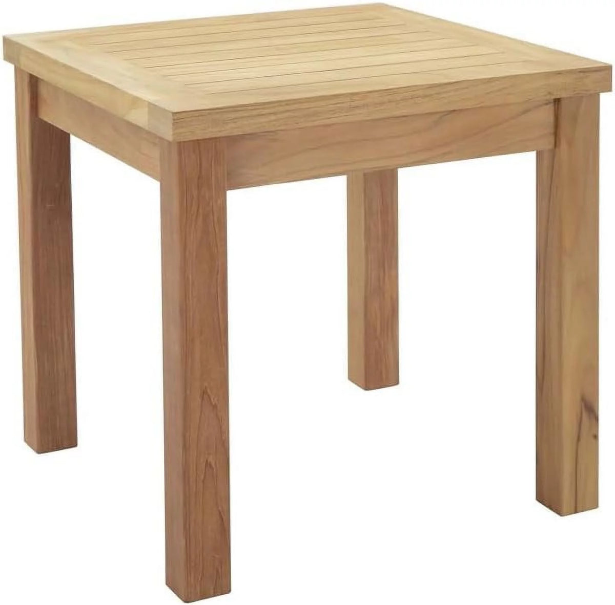 Teak Wood Outdoor Side End Table U1422