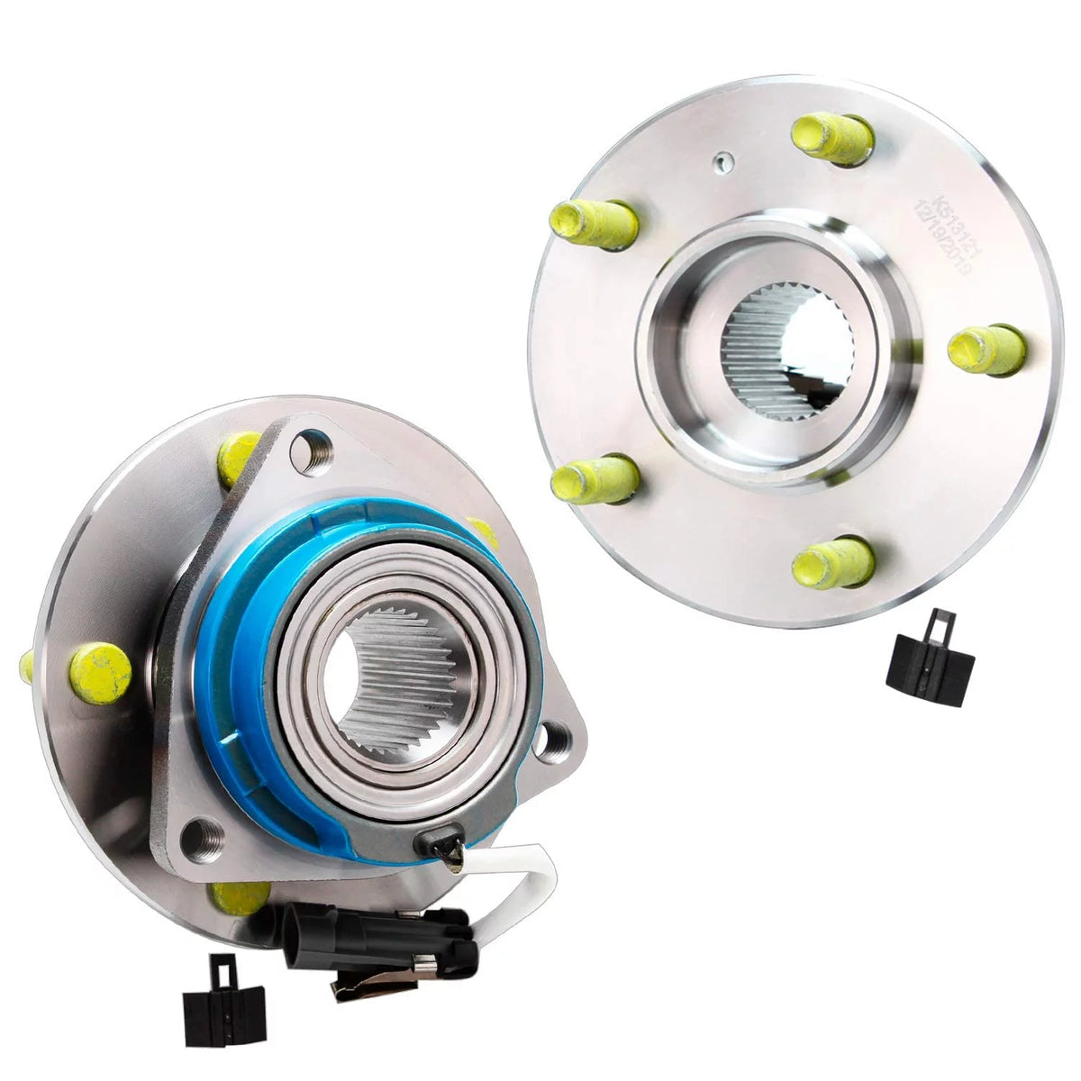 Front 5pc Wheel Bearing Hubs Kit R224532