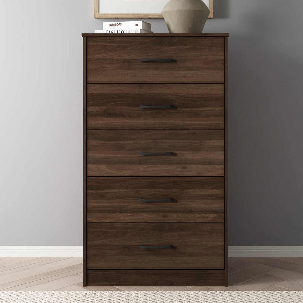 White 5 Drawer Dresser L714