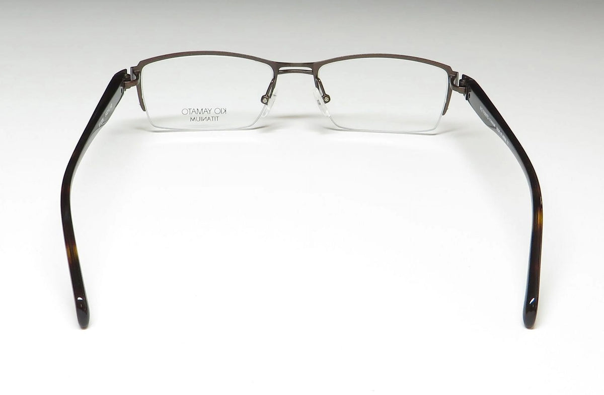 Titanium Half-Rimless Eyeglass Frame C4692