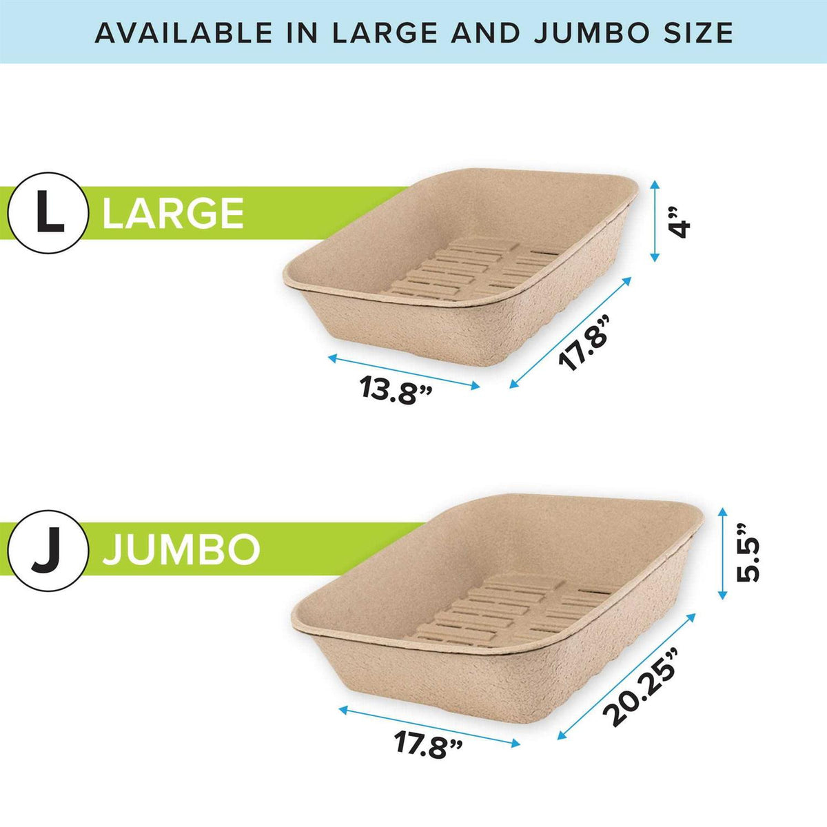 Eco-Friendly Disposable Litter Box E401
