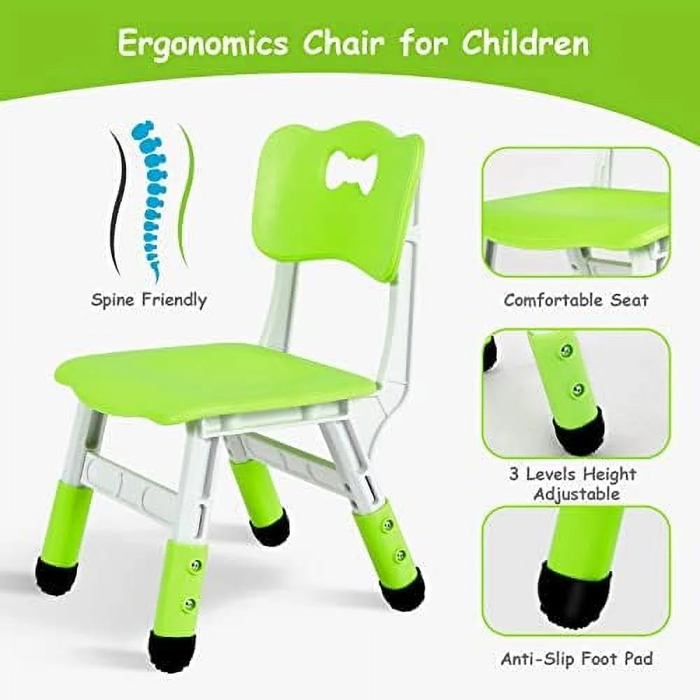 Height Adjustable Toddler Table and Chair Set D44607