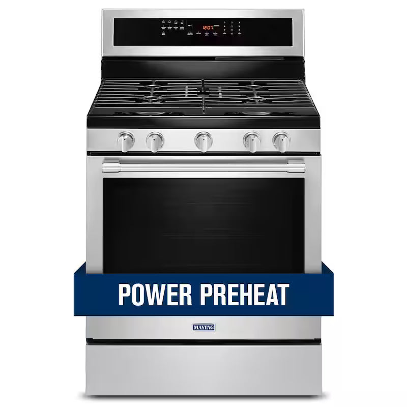 5.8 cu. ft. Gas Range with True Convection W77812