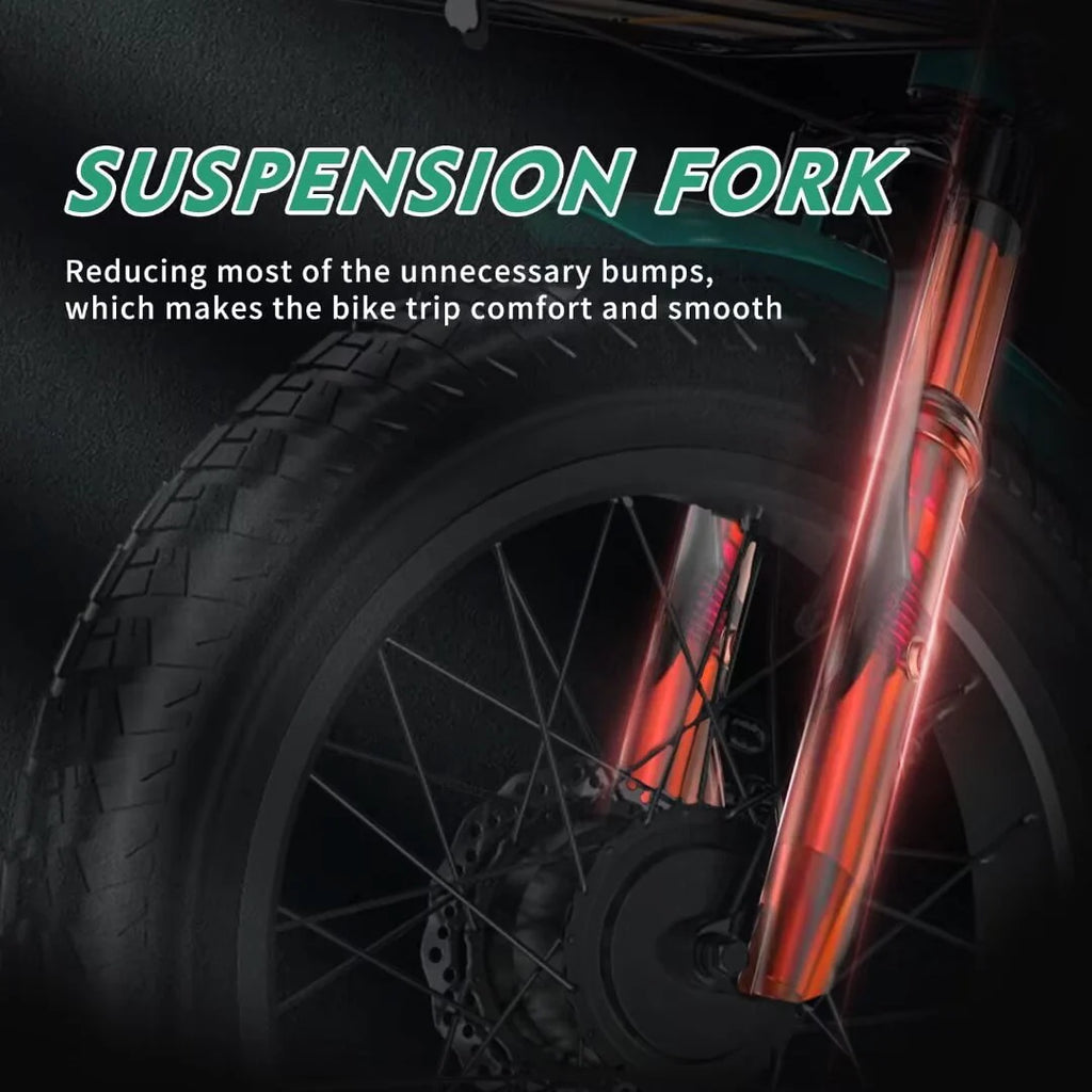 Electric Trike Tricycle for Adults with Front and Rear Baskets O148