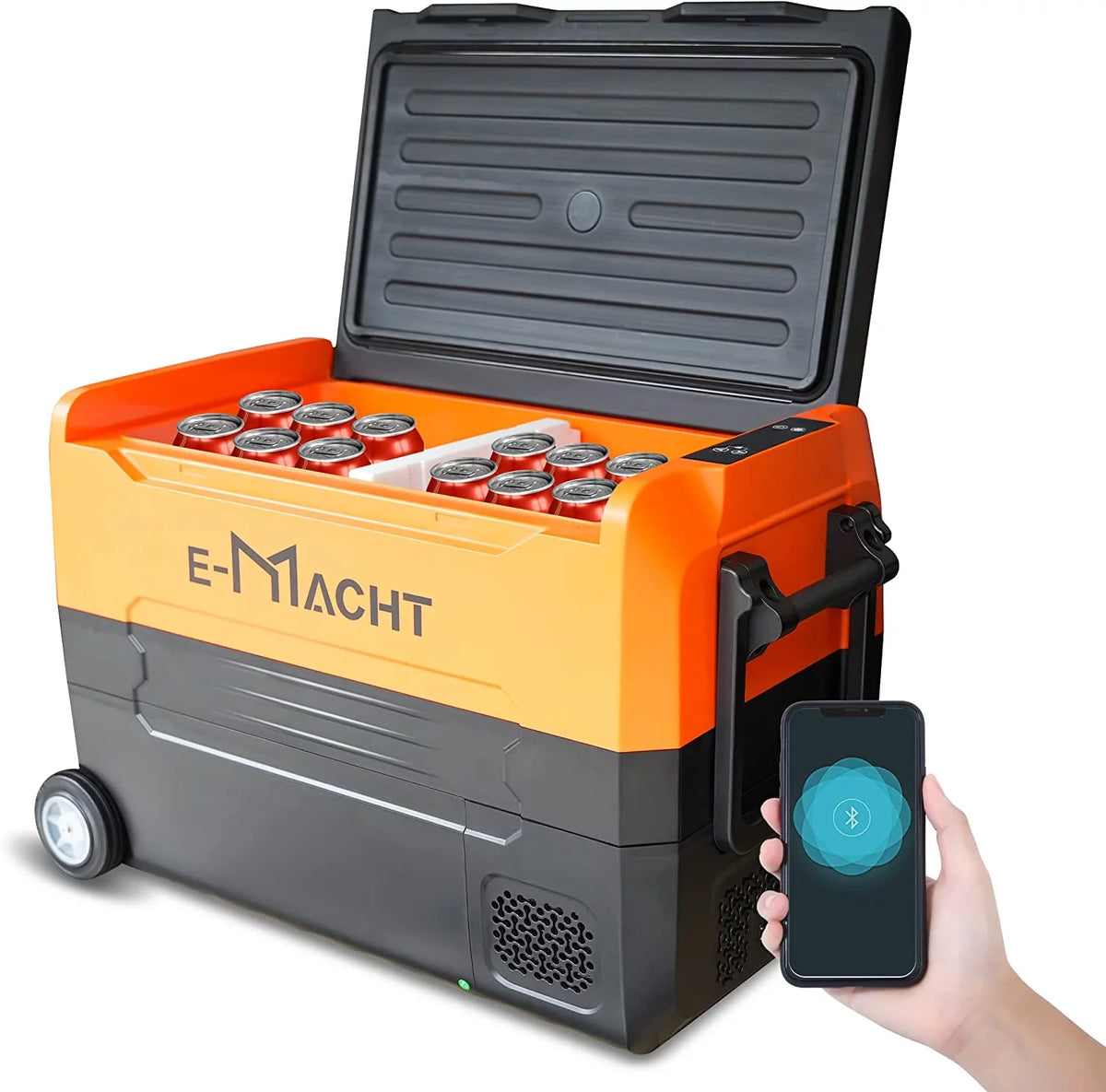12V Portable Dual Zone Car Refrigerator 31.7 Quart Y693