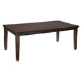 Dark Brown Rectangular Dining Table M489