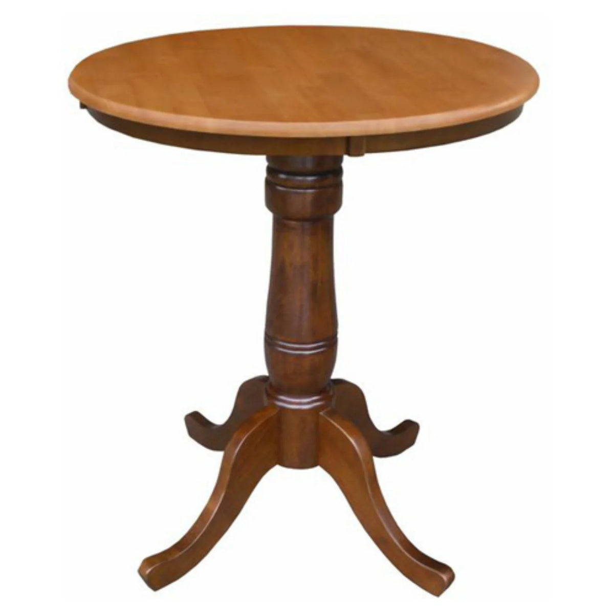 Round Top Pedestal Counter Height Dining Table H750292