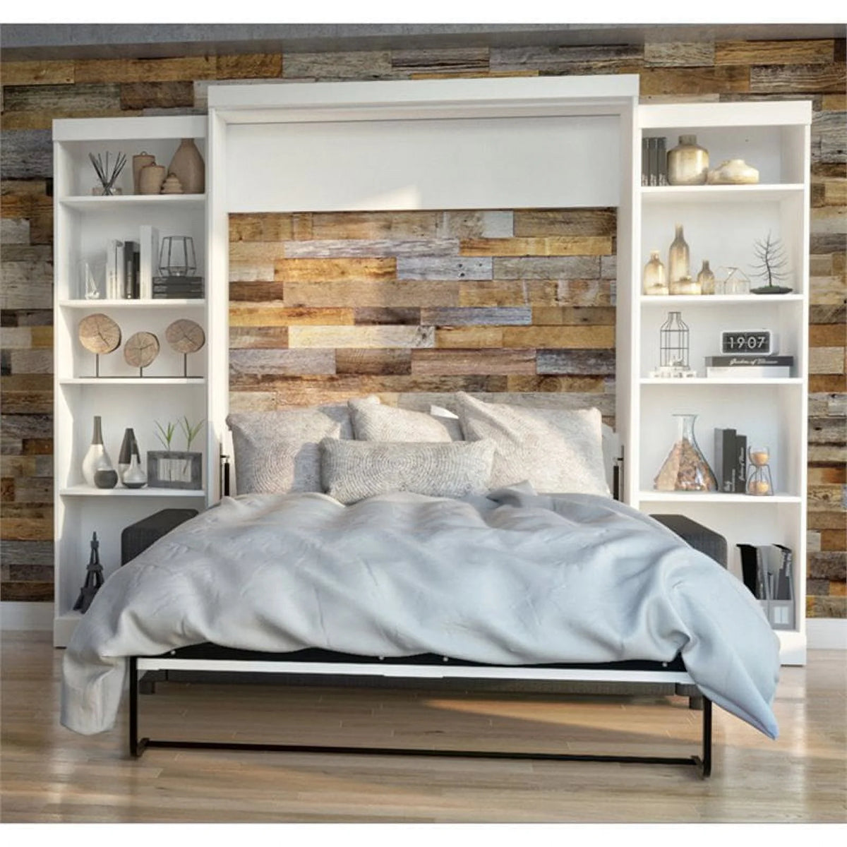 4 Piece Queen Wall Bed Set S9954