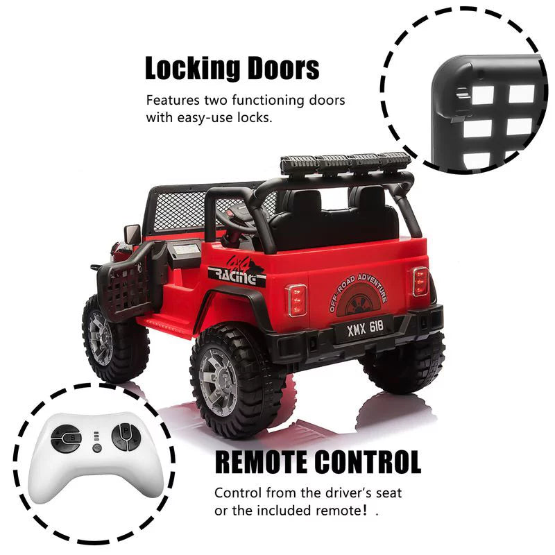 12 V 2-Seater Battery Powered Ride On Truck L176
