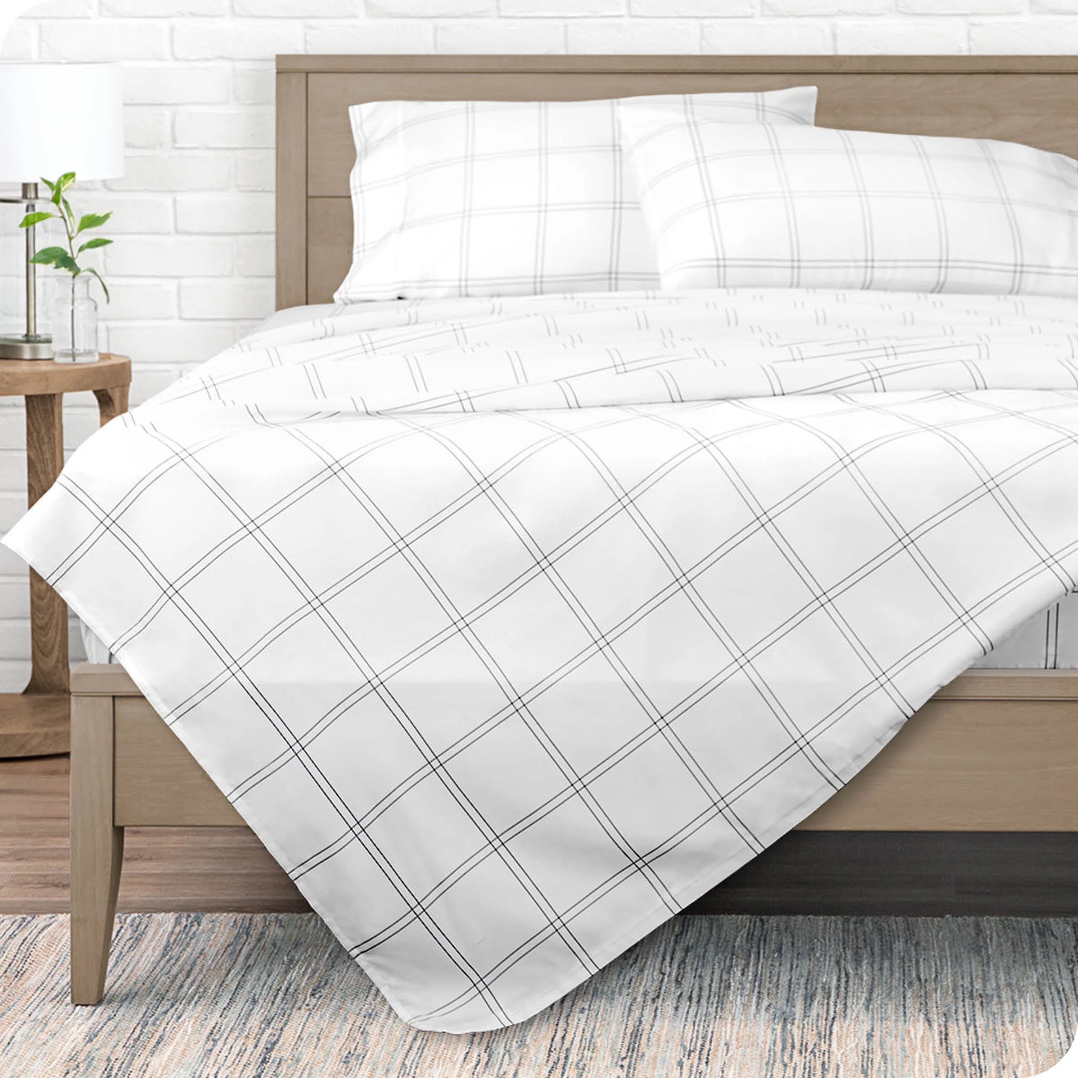 Ultra-Soft 4-Pieces Deep Pockets Queen Sheet Set T692