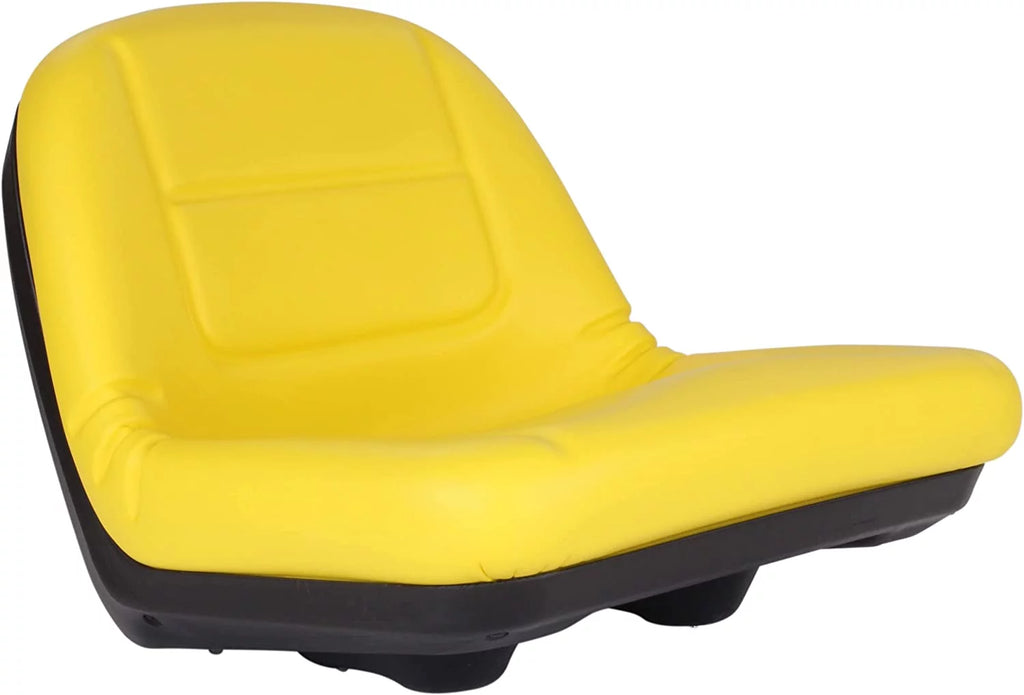 Black & Yellow Mower Seat F632