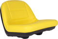 Black & Yellow Mower Seat F632