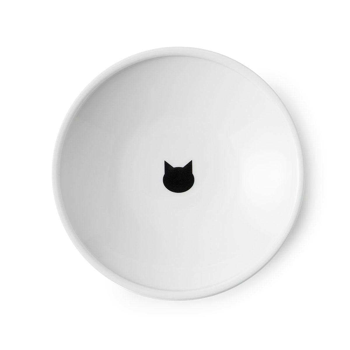 Extra Wide Raised Cat Food Bowl T3381