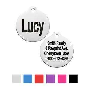 Stainless Steel Personalized Dog & Cat Tag S907