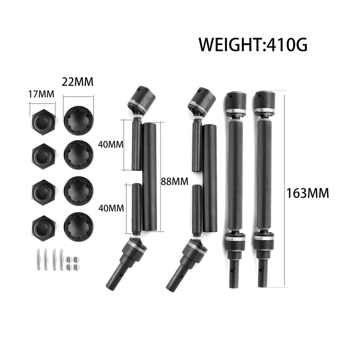 Drive Shaft Replacement Remote Control Car Upgrade Parts T644