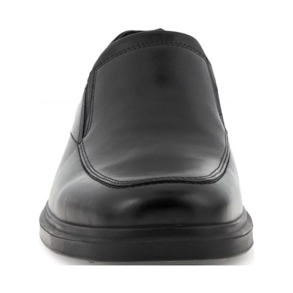 Black Leather Slip-on I266