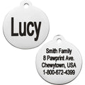 Stainless Steel Personalized Dog & Cat Tag S907