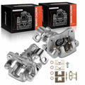 Disc Brake Caliper Assembly with Bracket Rear Right Passenger Side J247