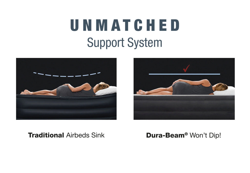 Queen Air Mattress with Built-in Pump W692