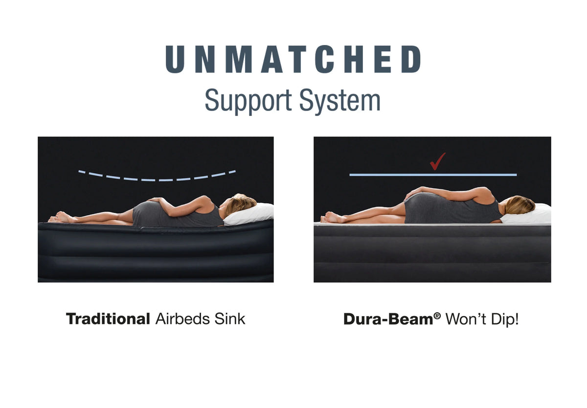 Queen Air Mattress with Built-in Pump W692