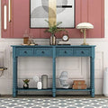 Console Table with 2 Drawers Wooden Narrow Sofa Table I210697