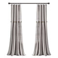 Gray Linen Window Curtain B775
