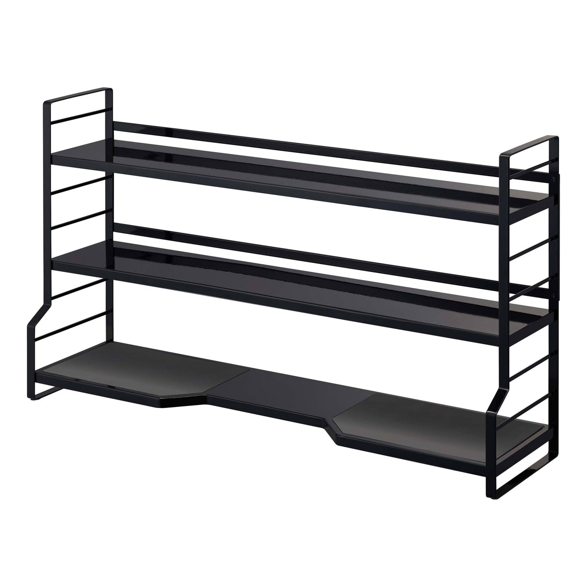Black 3-Shelf Countertop Rack T437