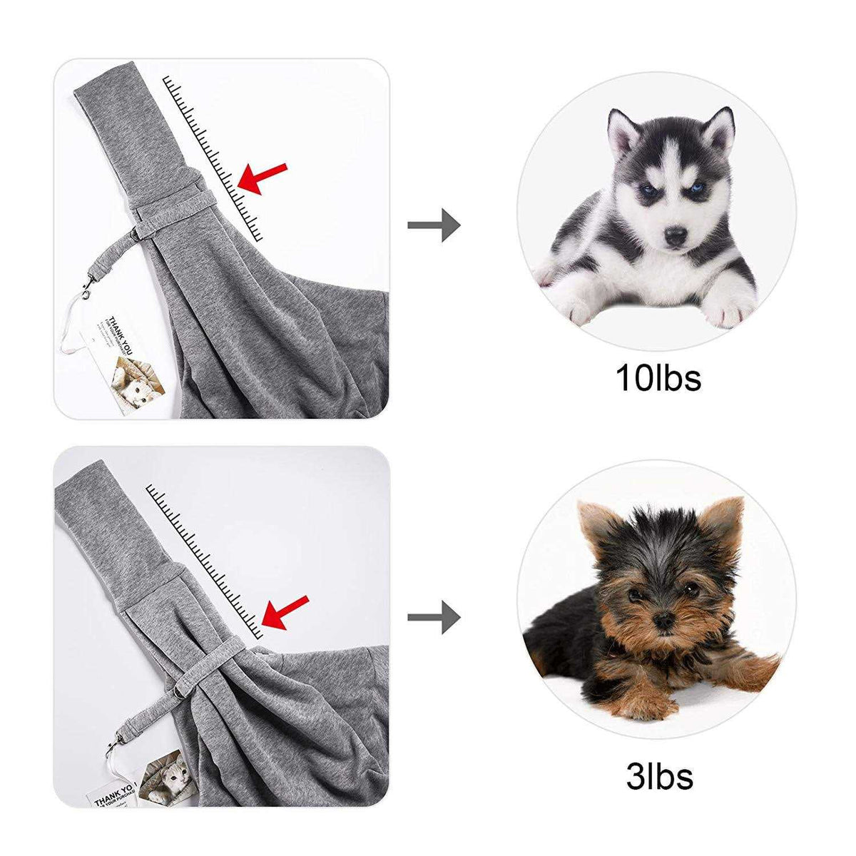 Reversible Sling Pet Carrier R555