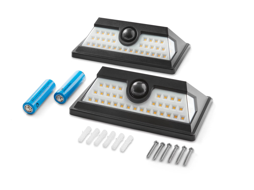 Solar Motion LED Security Light, 800 Lumens, 2 Pack S8272