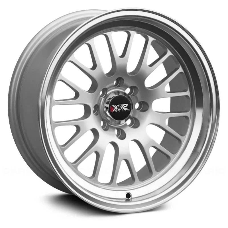 Silver Wheels with Machined Lip I244
