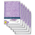 Lavender Scent Silica Crystals Cat Litter Trays 6-Pack T55981
