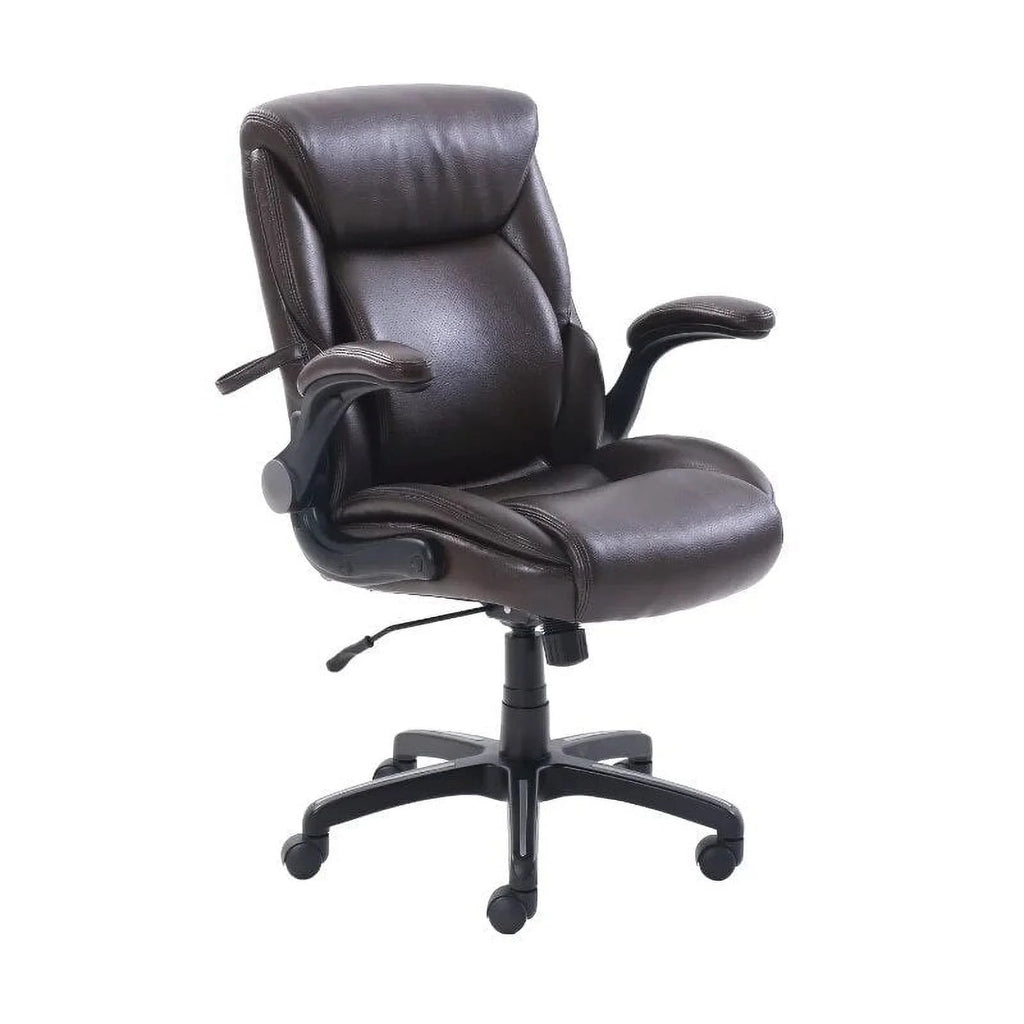Black Bonded Leather Ergonomic Office Chair F167
