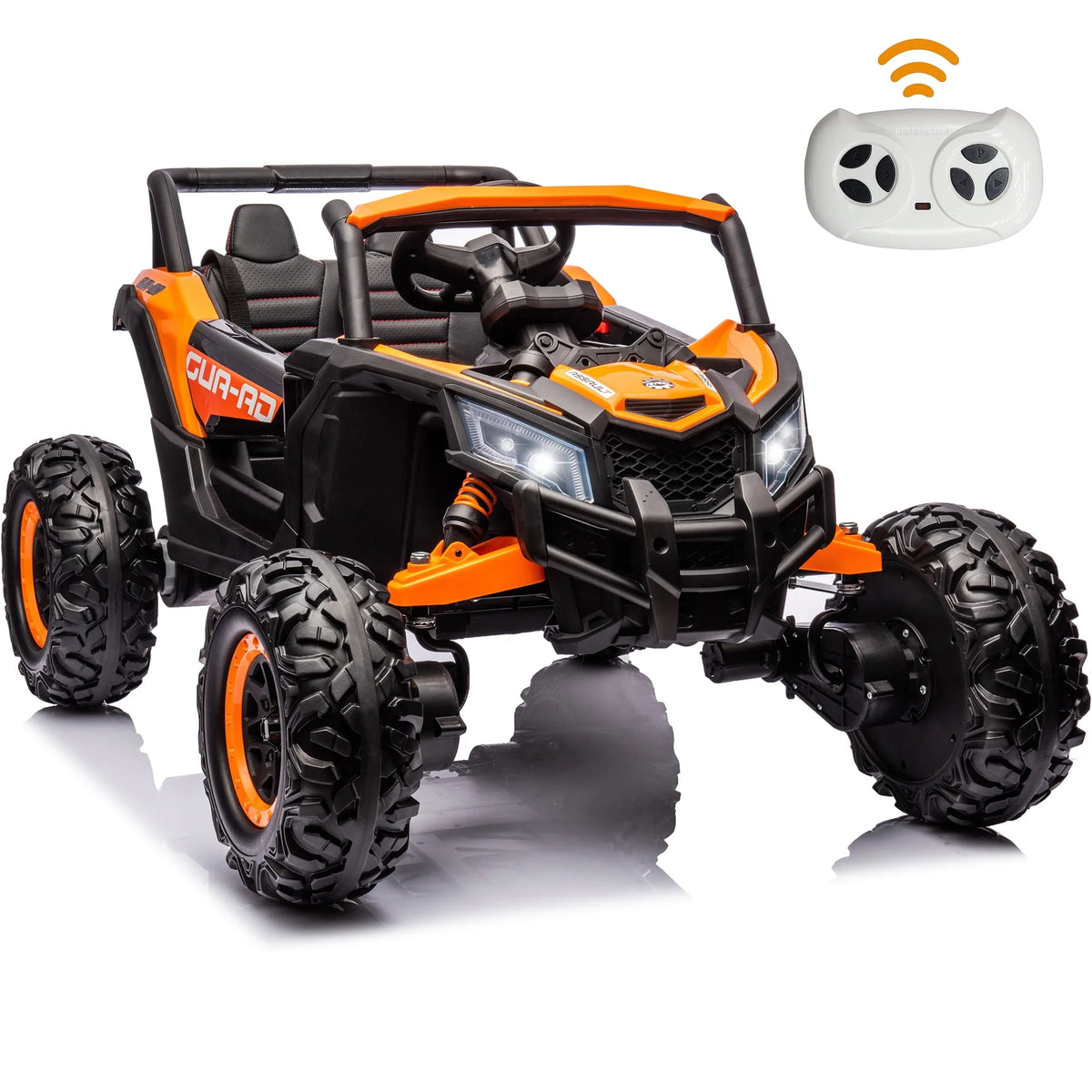 24V Ride On Truck Car with Parent Remote Control, Black B8528
