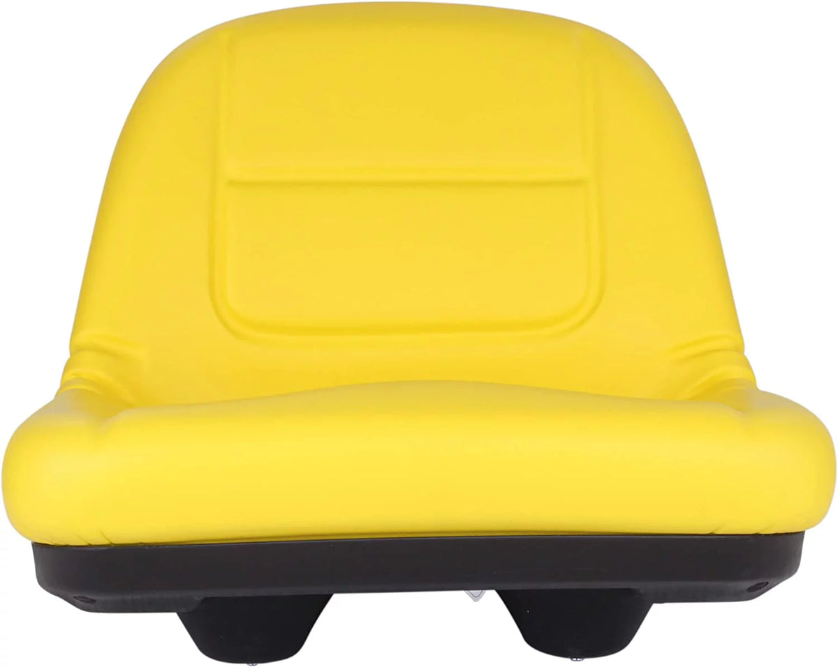 Black & Yellow Mower Seat F632