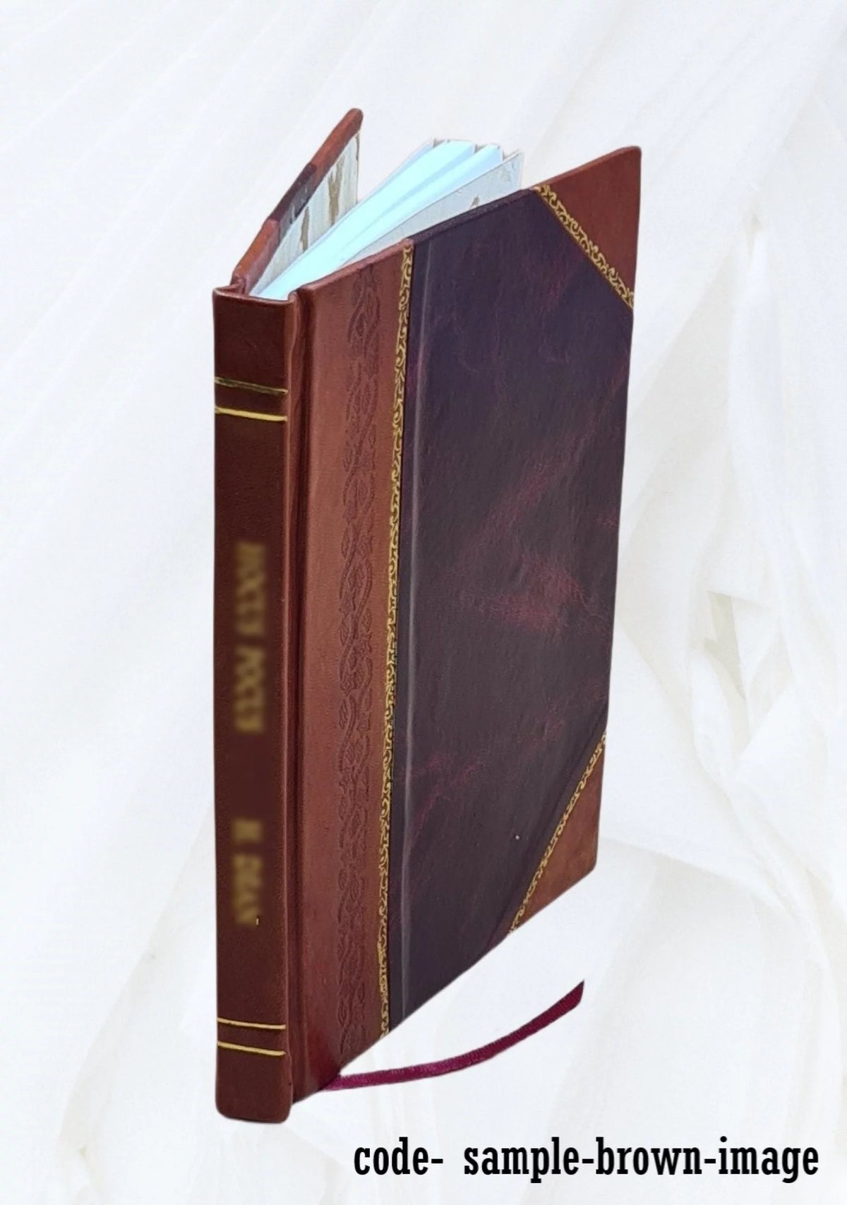 Comedia dramática en tres actos Leather Bound H685785