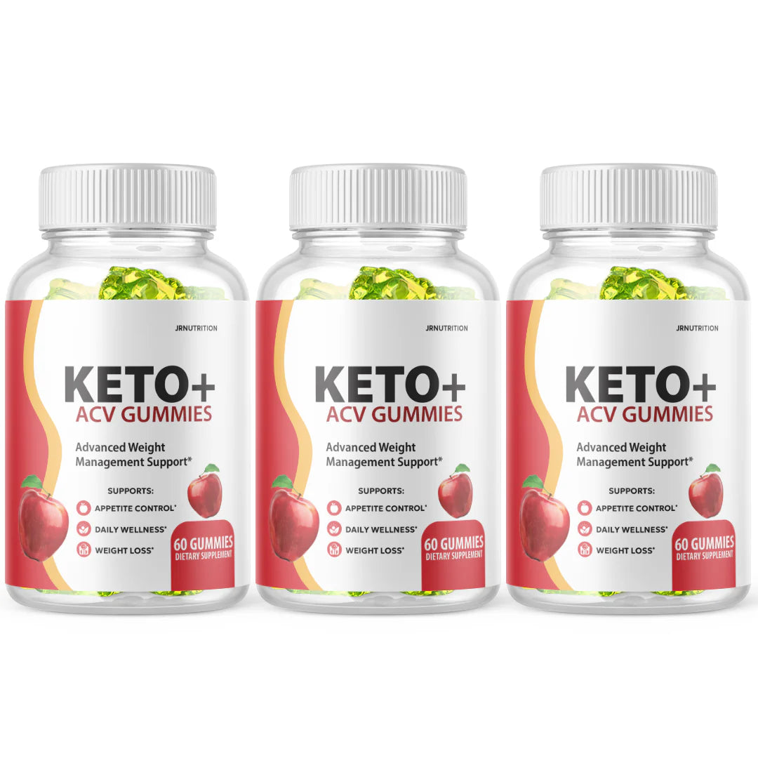 Keto ACV 500mg Gummies 3 Bottles I76151