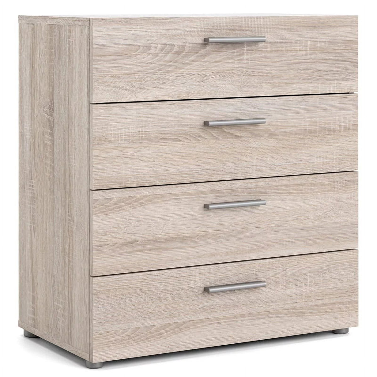 4 Drawer Chest and 2 Drawer Nightstand 2 Piece Set K438